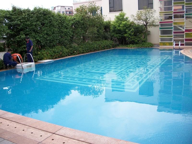 佛山順德新君悅酒店FX25天面泳池工程 佛山順德新君悅酒店FX25天面泳池工程